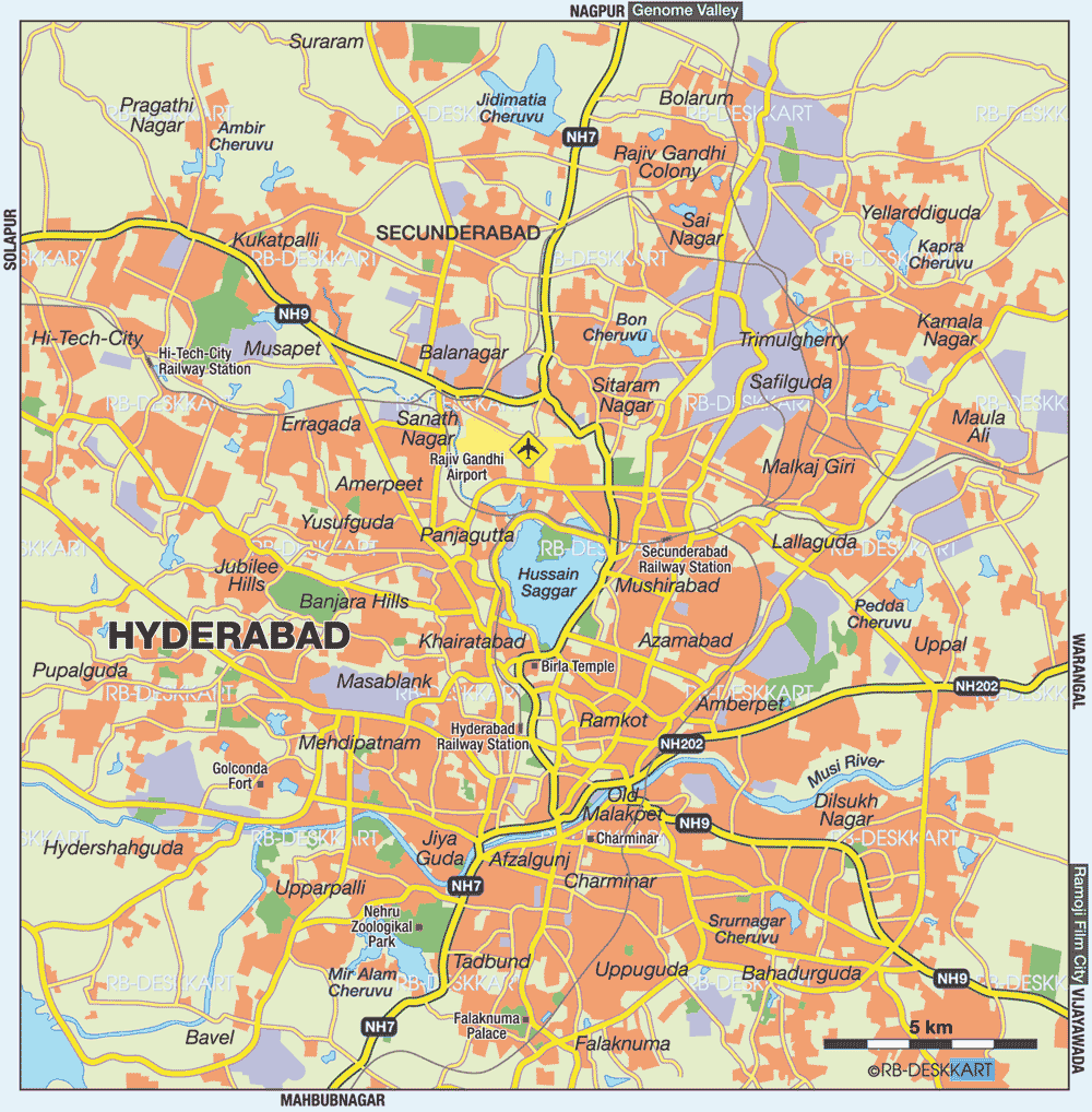 hyderabad city carte